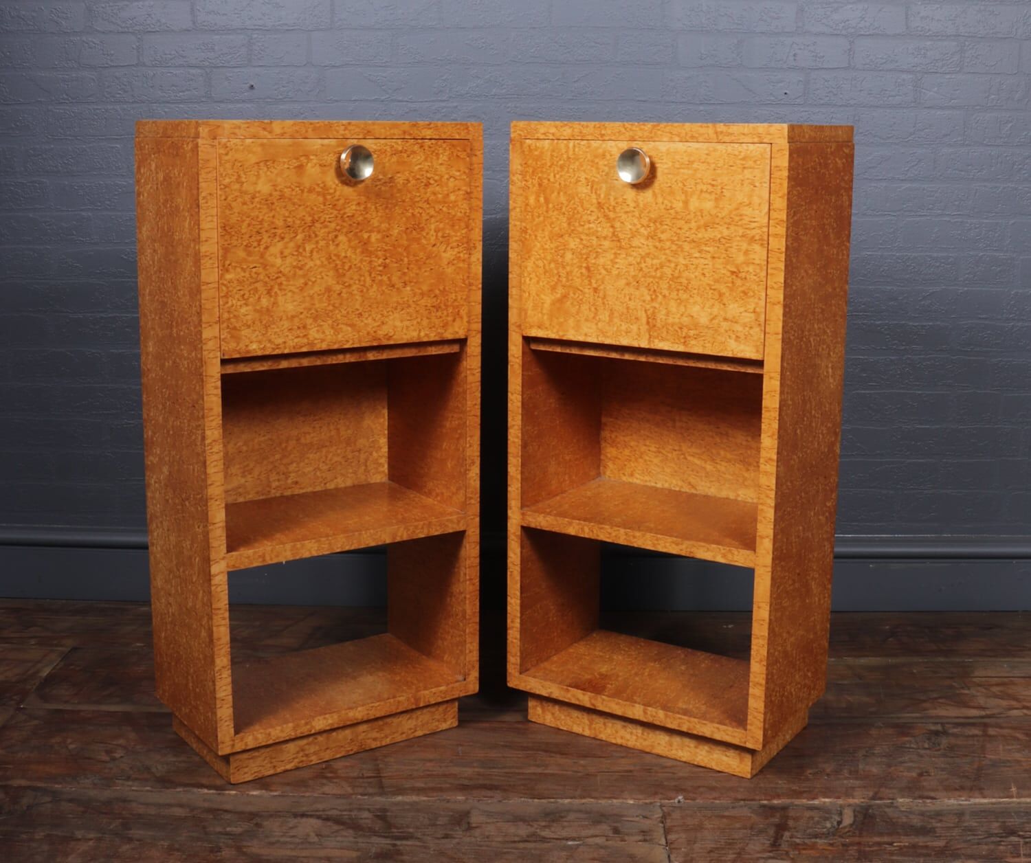 Bedside Cabinets in Karelian Birch