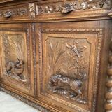 Buffet de chasse Louis XIII 1880