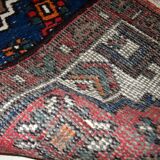 Tapis Vintage Hamadan en Laine, Années 1970, Élégance Traditionnelle