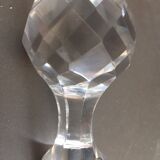 Carafe a vin crystal faceted cap