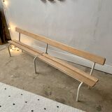 Vintage school bench