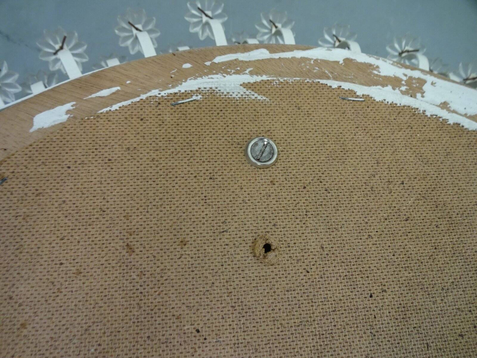 Austrian Illuminated Flower Mirror, 1960s