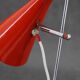 Lampe de bureau rouge Josef Hurka des années 1960 pour Lidokov, Tchécoslovaquie