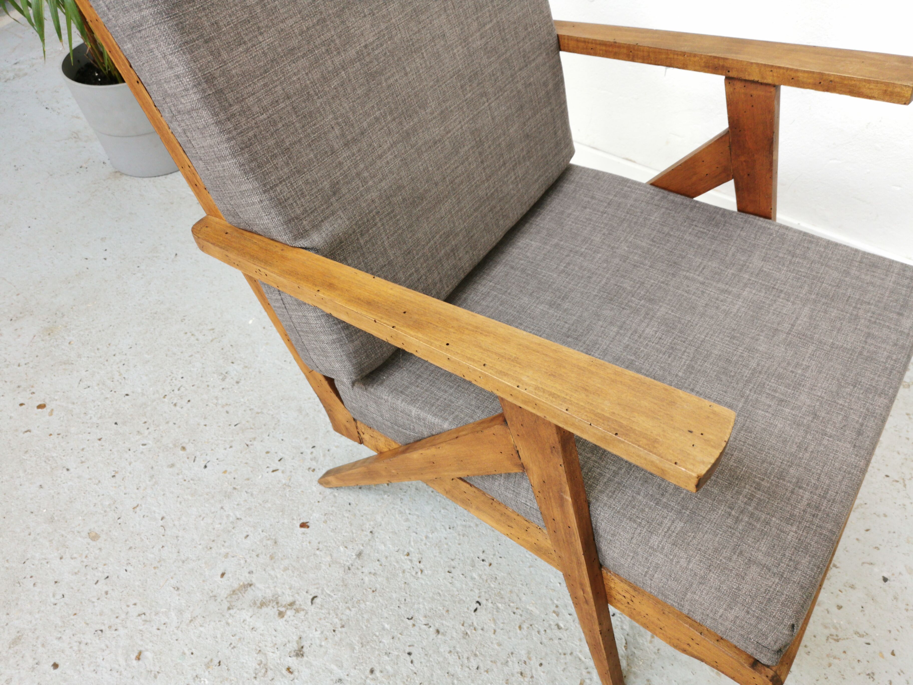 Modernist vintage armchair 1950