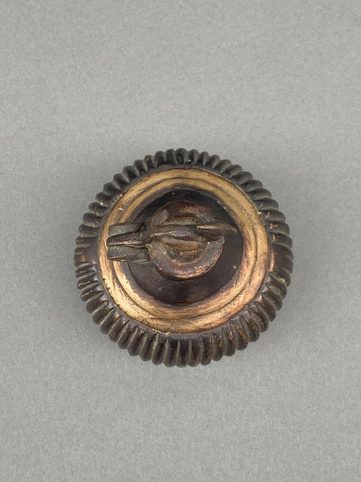 Bronze Inkwell Indian Nineteenth Peacock Bird Decor