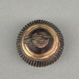 Bronze Inkwell Indian Nineteenth Peacock Bird Decor