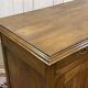 Art Nouveau enfilade in walnut from the early 20th century.