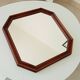 Vintage Italian octagonal mirror from the 60s