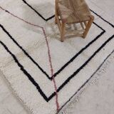 Handmade moroccan berber rug 260 x 150 cm