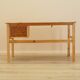 Bureau en pin danois avec plateau réglable, années 1990