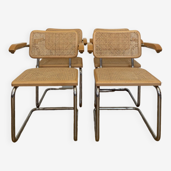 Cesca B64 armchairs by Marcel Breuer