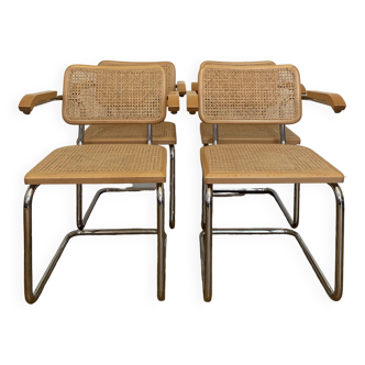 Cesca B64 armchairs by Marcel Breuer