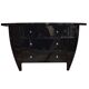 Commode en bois laqué, David Lange, Mid-century, années 70 – France