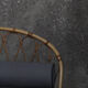 Daybed rotin Louis Sognot 1960