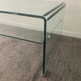80s Glass Coffee Table