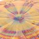 Art Deco Orange Cake Dish Mother of Pearl Pastry Dish Depression Glass