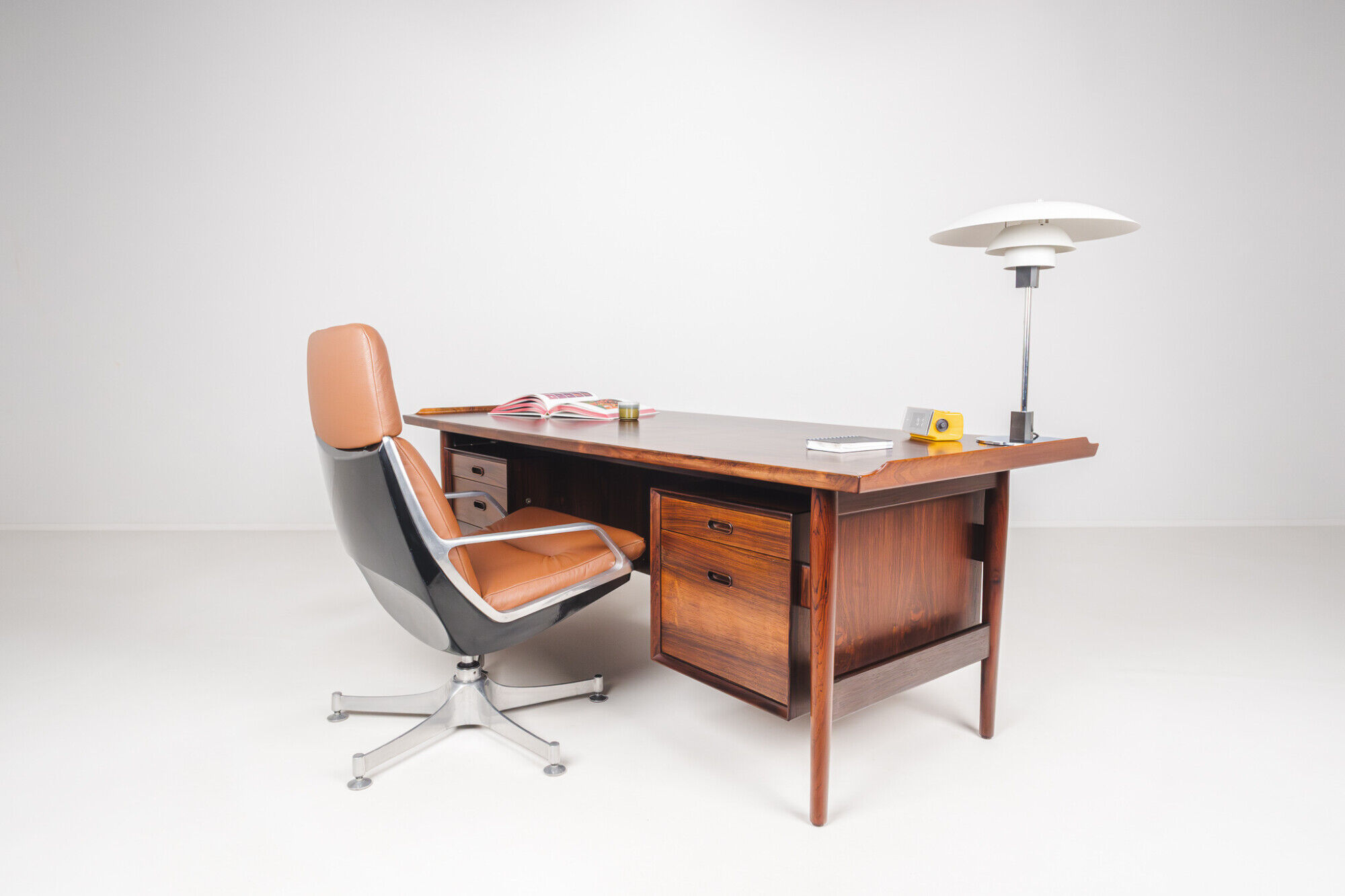 Bureau Arne Vodder en palissandre pour Sibast, Danemark 1960