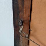 Antique wooden mirror