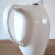 Zoomorphic ceramic pitcher 70s design