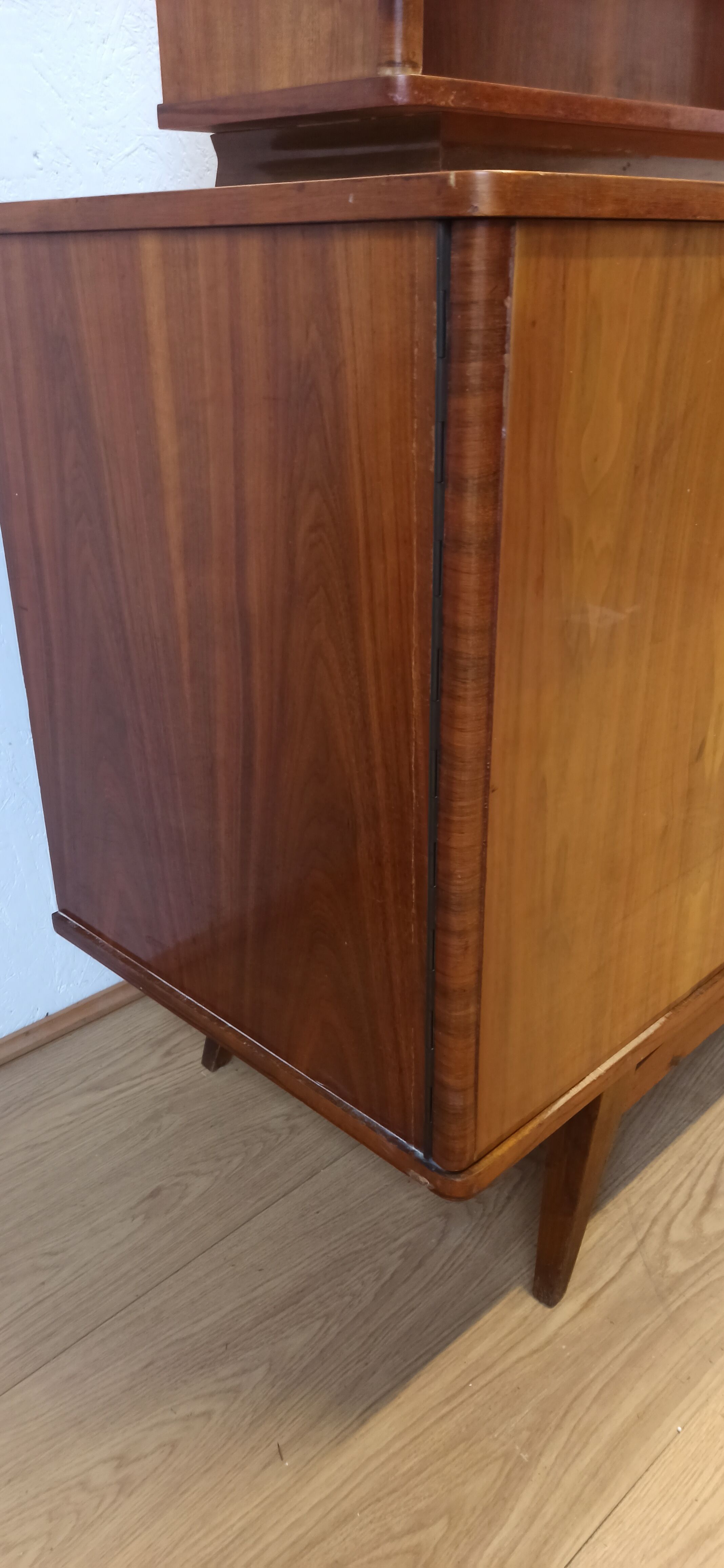 Modernist bookcase of the 1960s