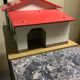 Wooden farm for children with animals.
