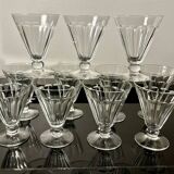 11 Verres Val Saint Lambert Eurel Model