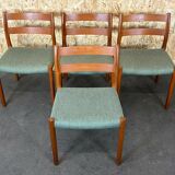 Chairs by Niels O. Möller for J.L. Moller's 60/70
