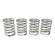 Four shells stainless steel spiral spring