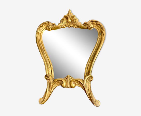Ancien miroir doré
