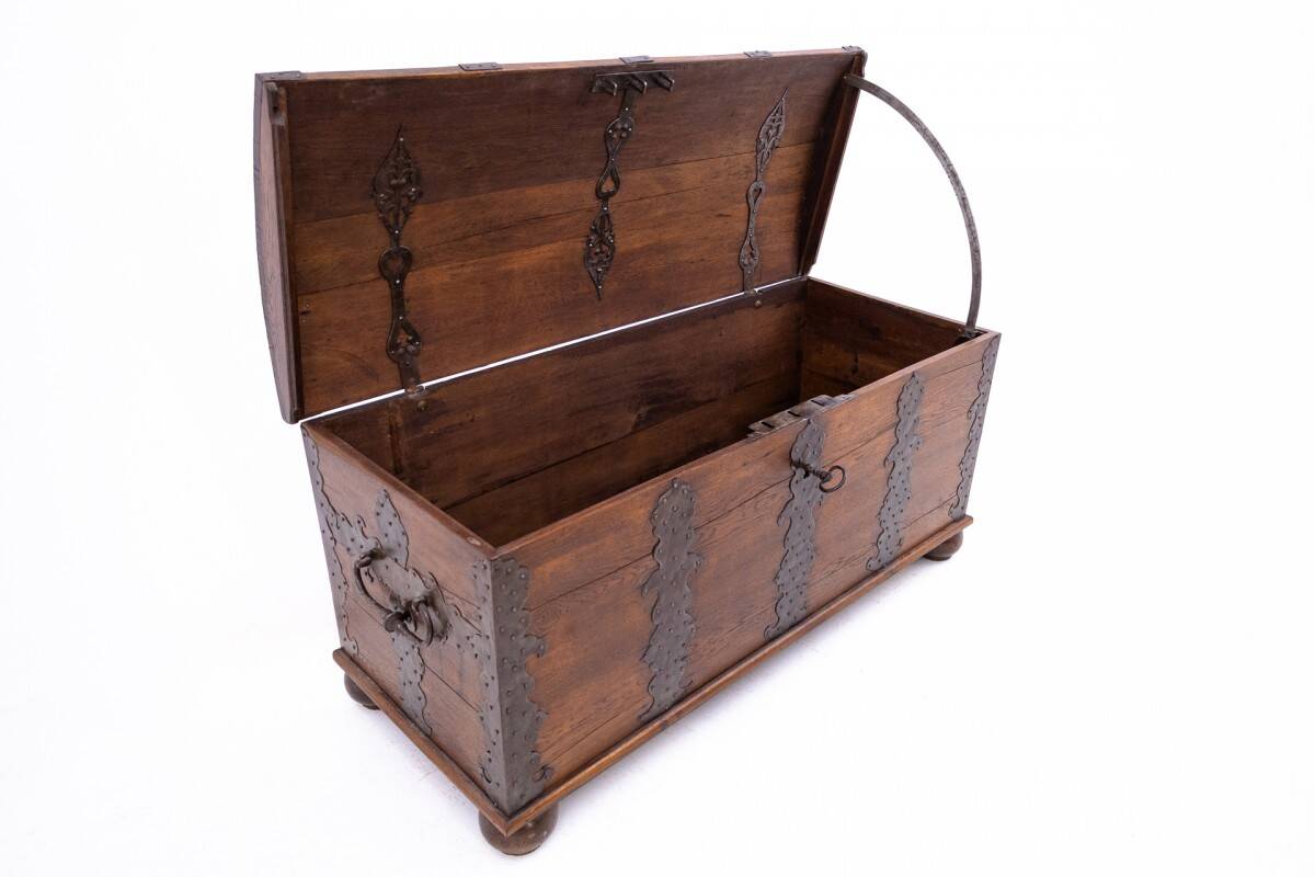 Large, antique chest, Western Europe, around 1870