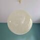 XXL spherical resin pendant light, 1960s