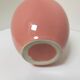 Pink ceramic vase