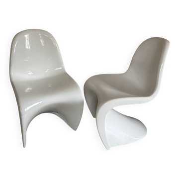 Panton chair pair
