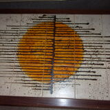 Ceramic coffee table by Jean d'Asti, 1960