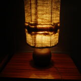 70s wool sandstone lampshade lampshade