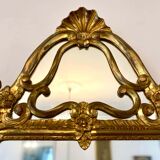 Gilded decorative miror with double frame Louis XIV st., France twentieth century