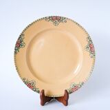 grand plat rond en Terre de Fer, XIXème