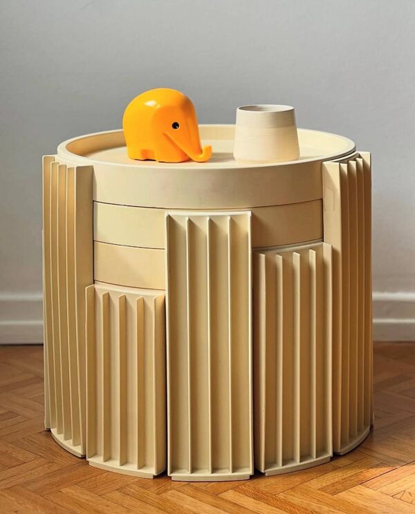 4 tables basses empilables ''Marema'' - Gianfranco Frattini pour Cassina