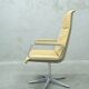 Office Leather Armchair by Delta Design for Wilkhahn, 1960s