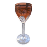 Baccarat Genova Amber Crystal Liqueur or Vodka Glass