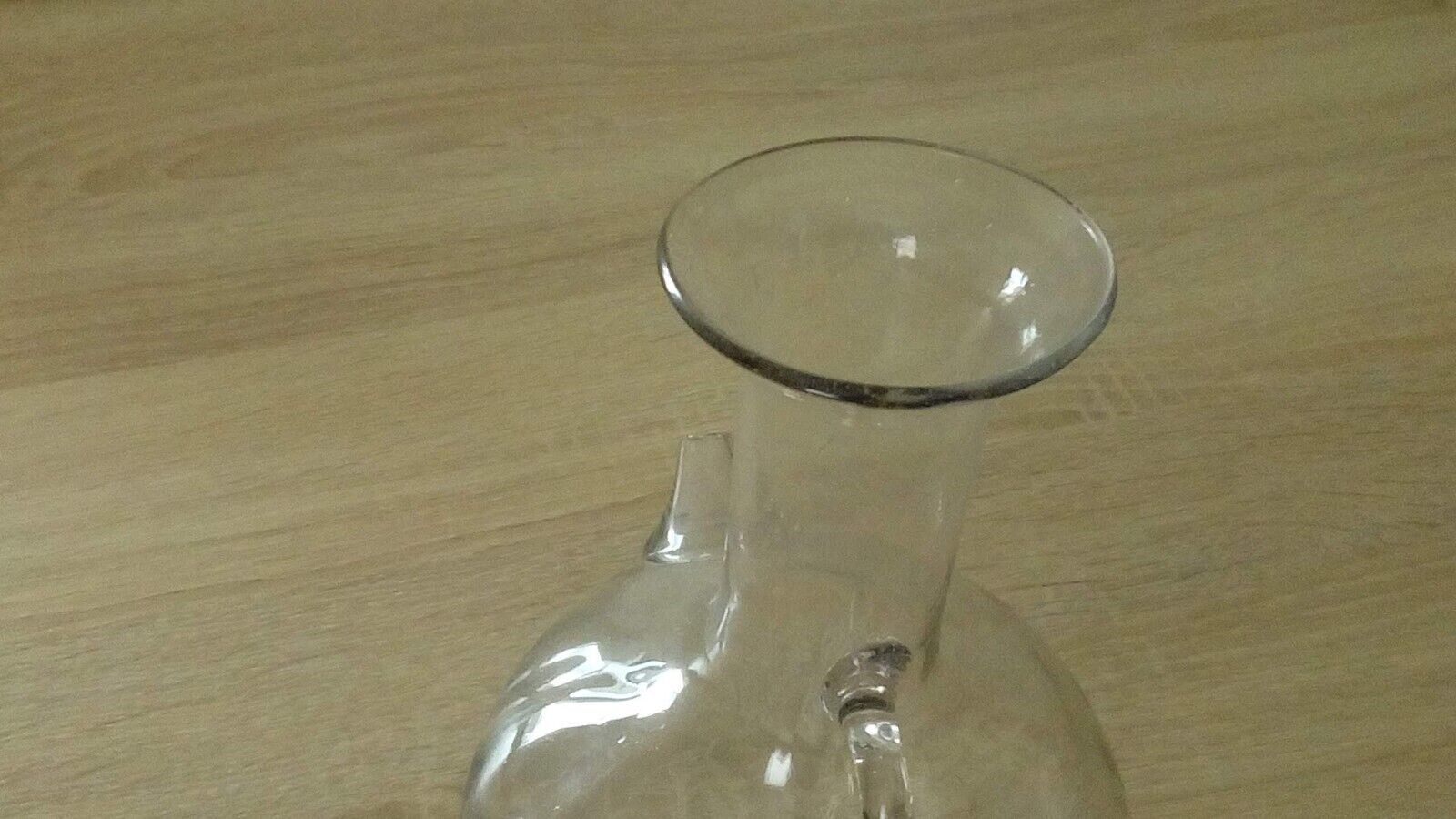 Carafe en cristal fin 18 eme debut 19 eme n°2