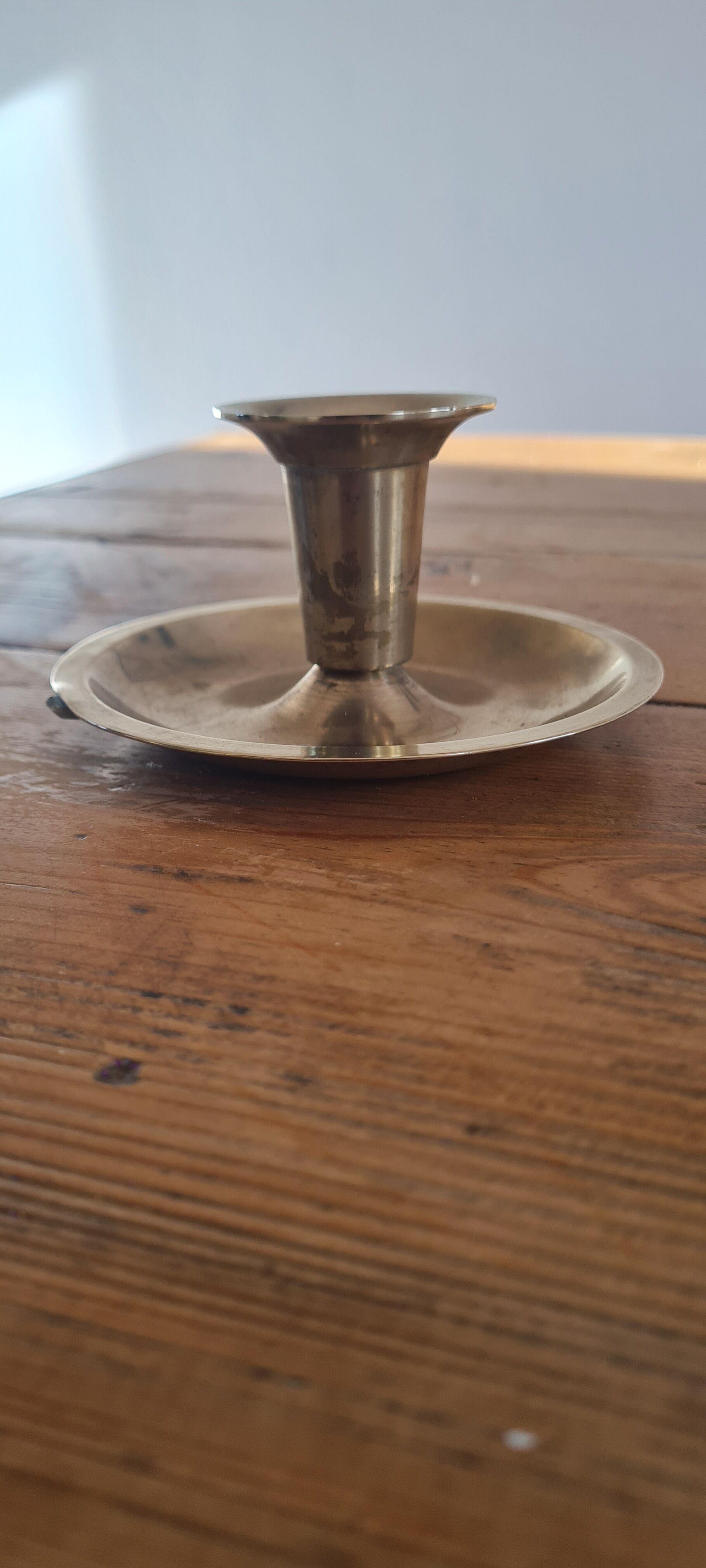 Brass candle holder