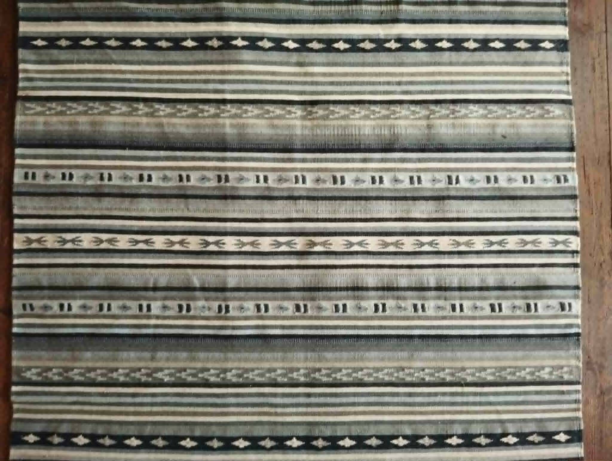 Kilim Kattrup India handmade 200x137cm