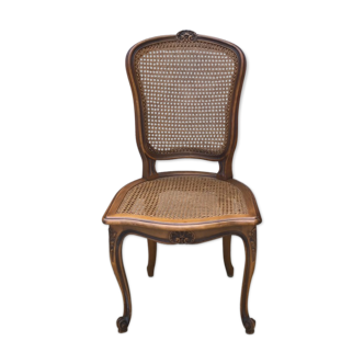 Louis XV chair in solid cherry