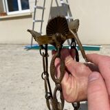 Empire-style chandelier in gilded bronze