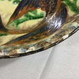 Saladier en faïence à décor de poisson