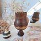Bowl / Carved wooden vase
