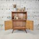 Vintage low shelves / bookcase