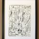 Dessin de Karl Lagerfeld pour Chanel