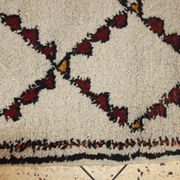 Former Berber carpet Beni Ouarain of the Moroccan Middle Atlas 135x81cm